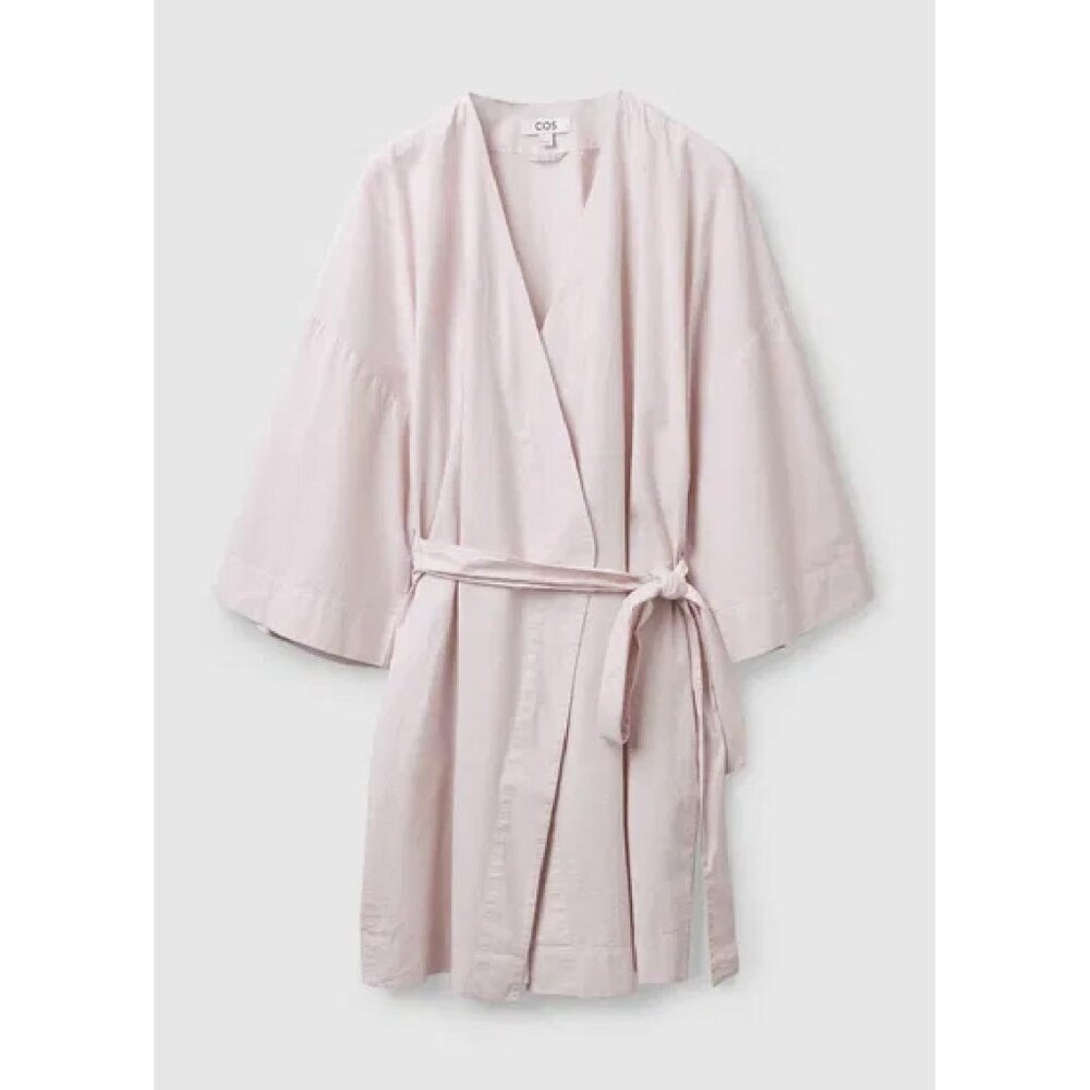 COS Seersucker Dressing Gown XS